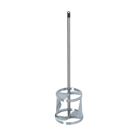 BON TOOL Mud And Resin Mixer, Stainless Steel 5" Diameter, 19" Shaft 15-181